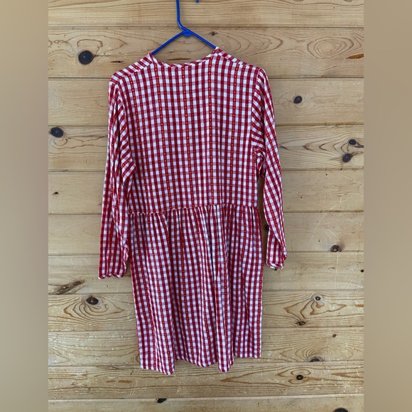 Vintage Gingham Babydoll Dress - Picture 3 of 3